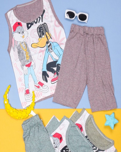  بلوز و شورت پسرانه کد 6004 مشخصات