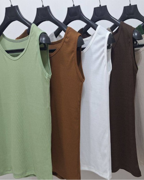  تاپ رکابی ساده 