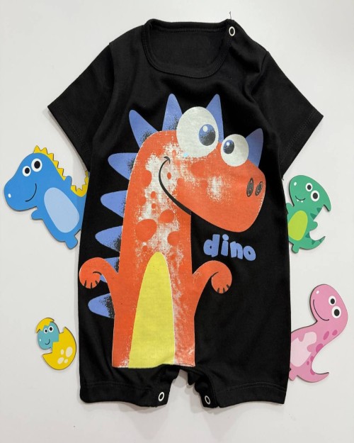  رامپر طرح دایناسور مشکی 