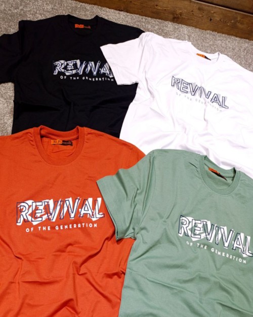  تیشرت یقه گرد REVIVAL 