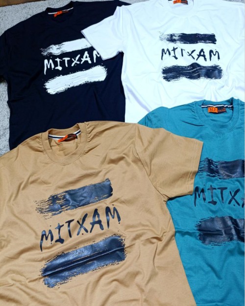  تیشرت یقه گرد قلم خور 