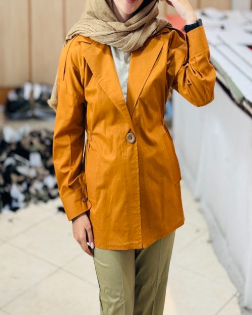  مانتو کمرکش انگلیسی 