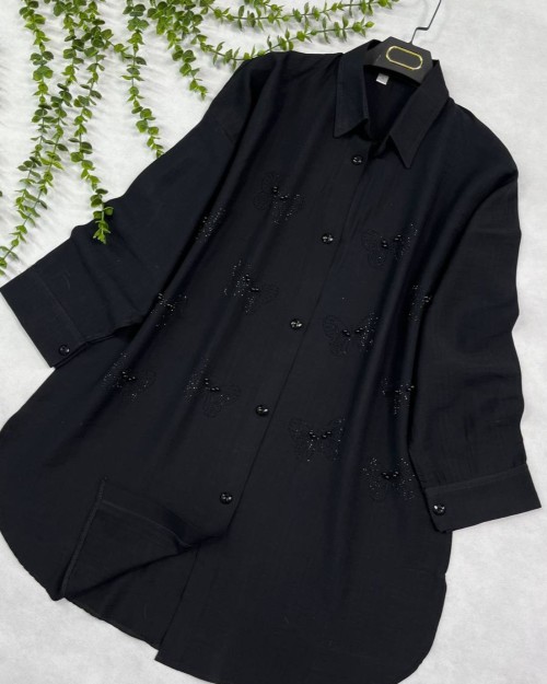  شومیز یقه دار 