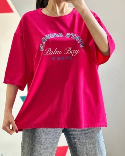  تیشرت لانگ چاپی 