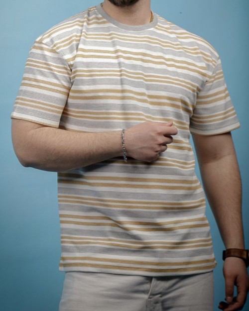  تیشرت یقه گرد رینگر بیسکوتی خاص 