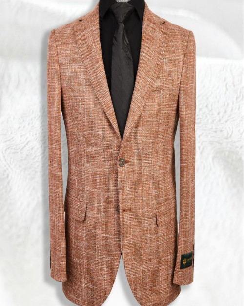  کت تک یقه انگلیسی دو دکمه دوچاک 