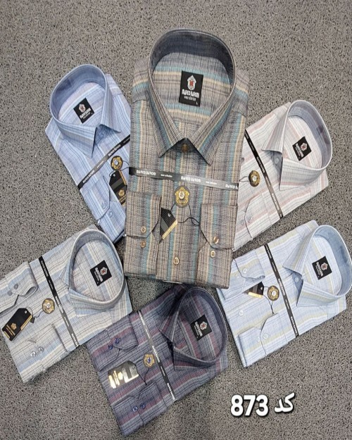  پیراهن آستین بلند مردانه کد 873 