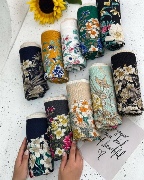  روسری پلیسه پاییزه مشخصات