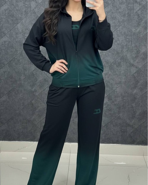  ست سه تیکه تاپ و سویشرت و شلوار مشخصات