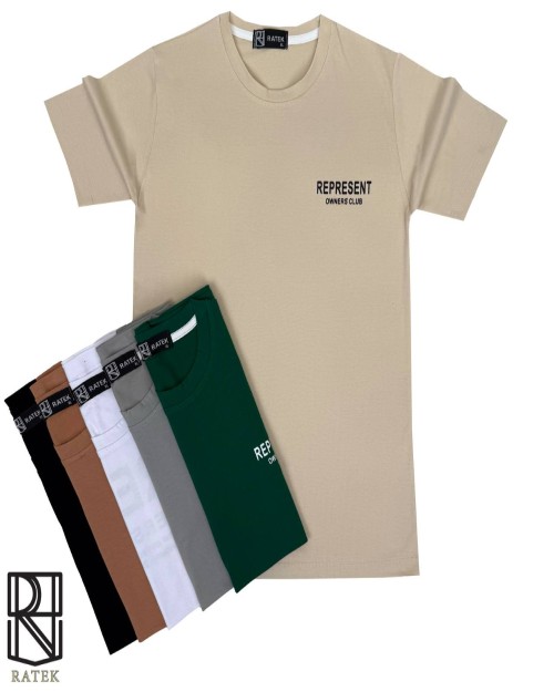  تیشرت طرح REPERSENT پشت چاپ سوپر پنبه درجه یک 